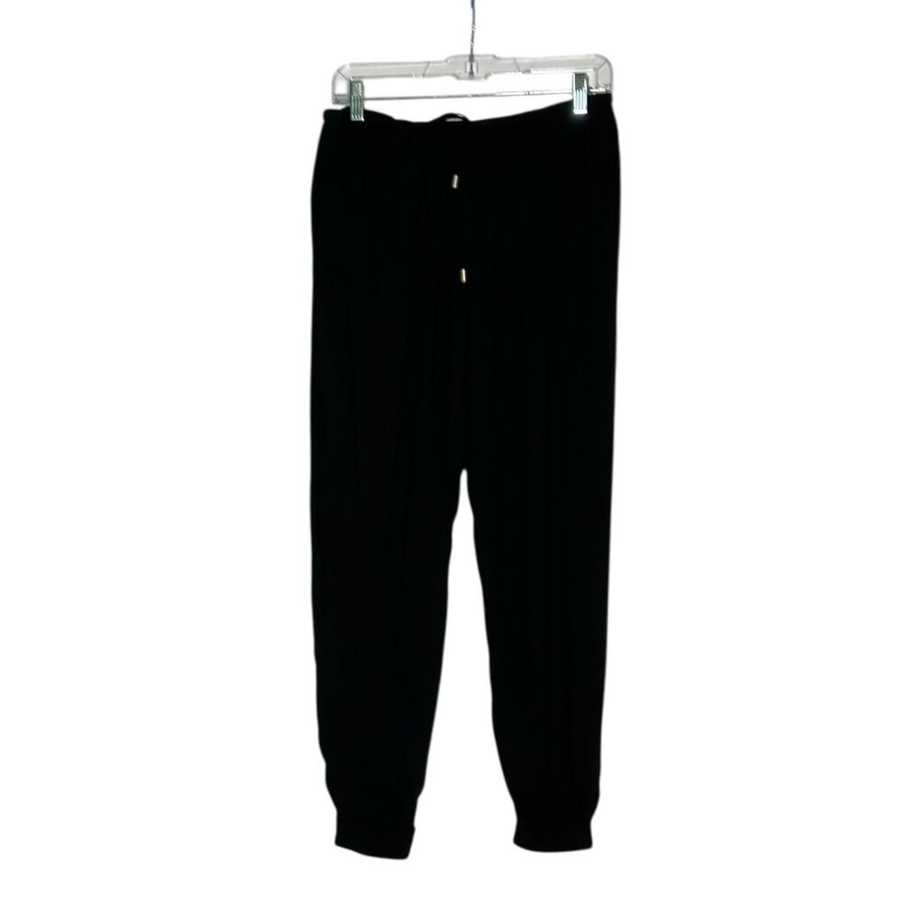 H&M Divided black baggy pull on pants size 6